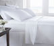 Hotel Bettlaken 150x200+28 Doppel Perkali Satin Baumwolle Nobilis Palatex Weiß Angepasst Satin Baumwolle