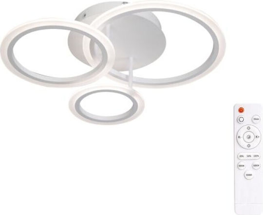 Spot Light Πλαφονιέρα LED με Τηλεχειριστήριο
