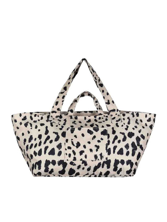 Aquablue Fabric Beach Bag Animal Print