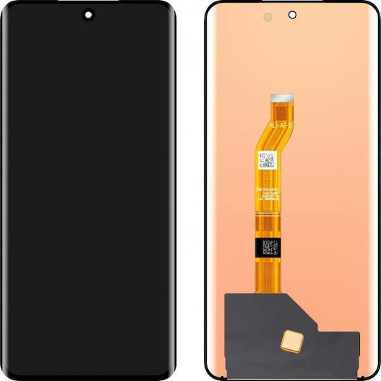 MP Screen with Touch Mechanism and Frame for Honor Magic6 Lite, X9b (Black)