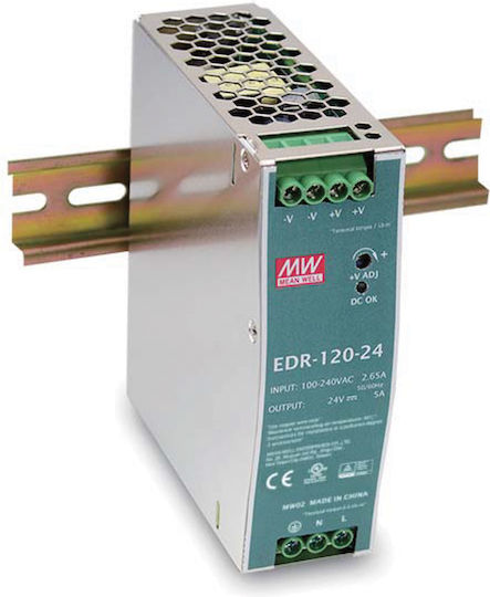 DIN-Schienen-Netzteil mit Leistung 120W 10A