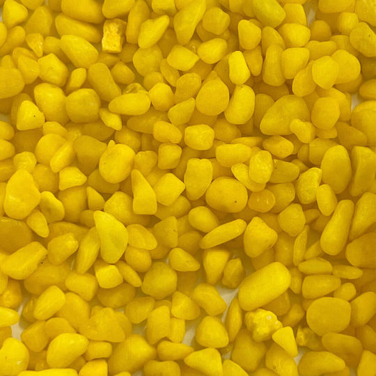 Epigasos Aquarium Gravel Yellow Diameter 3-5mm 0.5kg