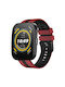 Каишка Неръждаема стомана Червен (Amazfit Bip 5)