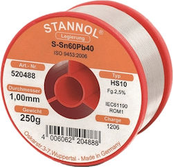 Stannol 535248 Καλάι Κόλλησης 1mm 250gr Stannol 535248 Καλάι Κόλλησης 1mm 250gr