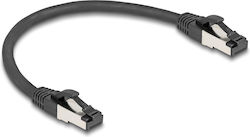 DeLock 80566 S/FTP Καλώδιο Ethernet 0.25m Μαύρο DeLock 80566 S/FTP Καλώδιο Ethernet 0.25m Μαύρο