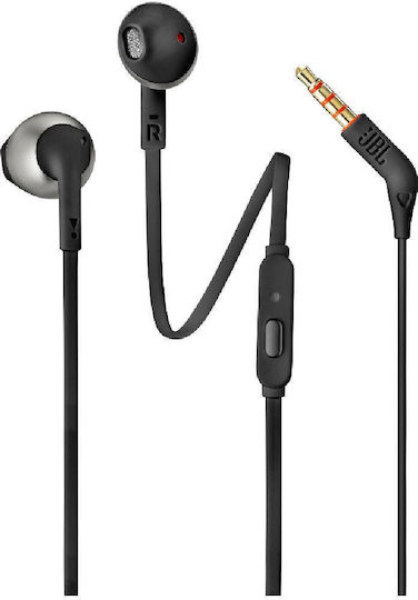 JBL Tune 205E Слушалки Безжични Стерео с жак 3.5mm Черен