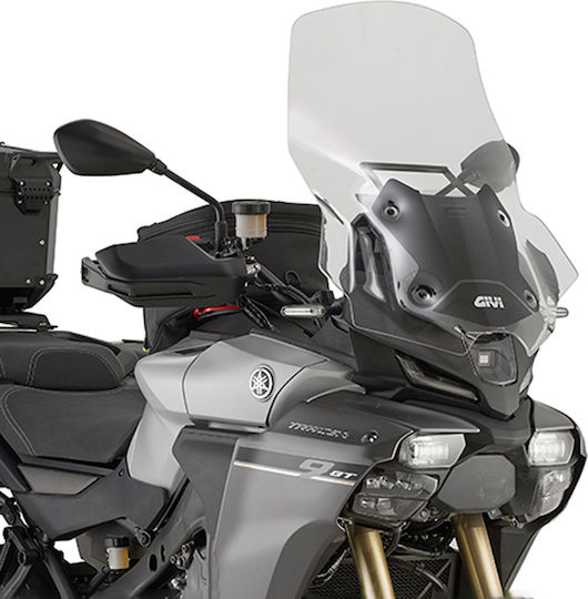 Givi Motorcycle Windshield & Windscreen Transparent Visor for Yamaha Tracer 9 / Tracer 9 GT / Tracer 9 GT+ GIVYAMZEL87