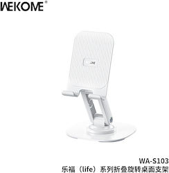 Wekome Wa-s103 Βάση Κινητού Γραφείου Λευκό Λευκό Βάση Στήριξής