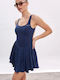 Altra Volta B1663-NAVY Blau Damen Kleid