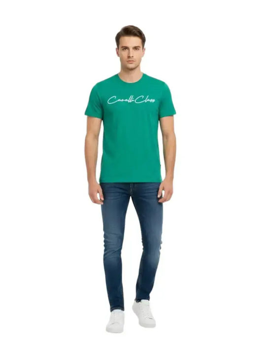 Roberto Cavalli Тениска Green
