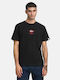 T-shirt Μαυρο
