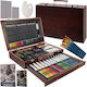 Set de Colorat Lemn 38x23.5cm 129buc