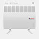 Atlantic F120 Wifi Connect 10 Конвектор Стенен 1000W с Електронен Термостат и WiFi 46.1x11.4см Бял