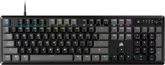 Corsair K70 Core RGB Gaming Mechanical Keyboard with Corsair MLX Red switches and RGB lighting (English US) Carbon Gray