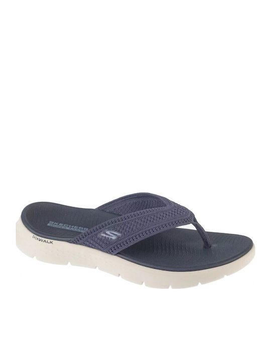 Skechers Go Walk Flex Holly Σαγιονάρες σε Μπλε ...