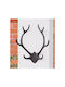 Cremastă de Perete din Fontă Deer 27cm 17cm Gri 9472 Lal-sz