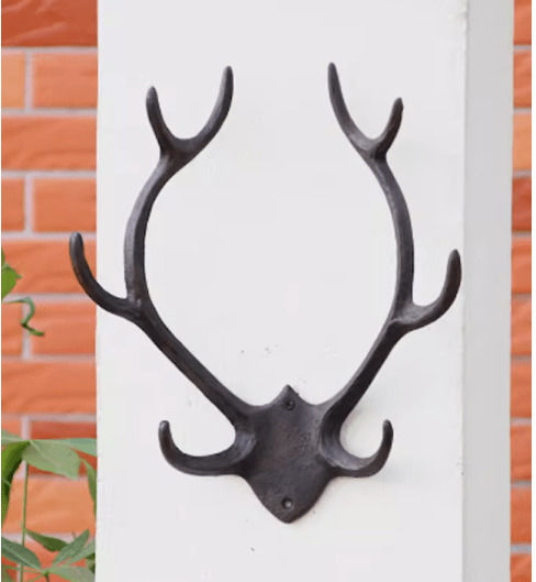 Κρεμάστρα Μαντεμένια Deer 27cm 17cm Grey 9472 Lal-sz