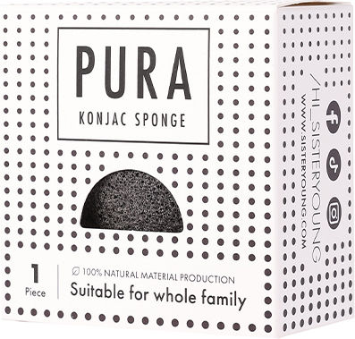 Sister Young Pura Σφουγγάρια Konjac Καθαρισμού Προσώπου
