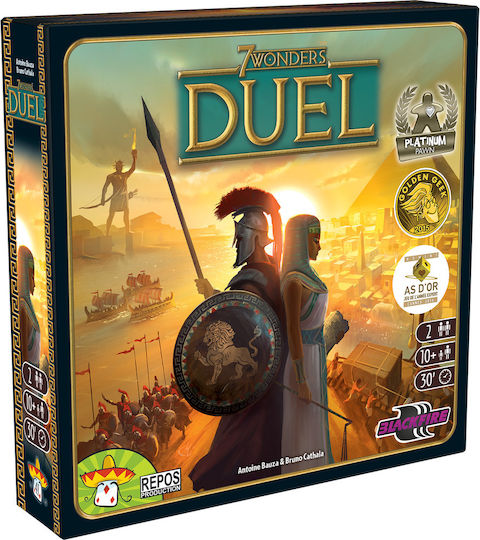 Joc de Societate 7 Wonders Duel pentru 2 Jucători 10+ Ani Asmodee