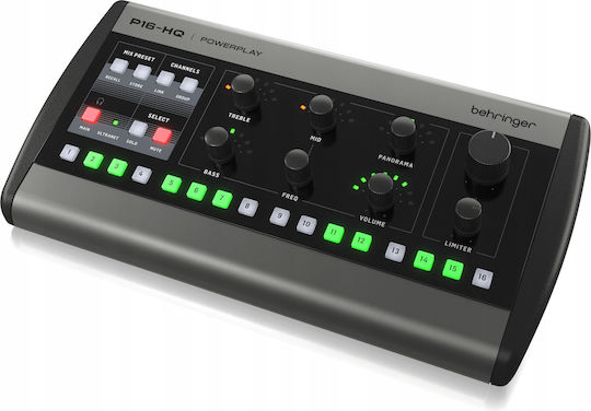 Behringer P16-HQ Αυτοενισχυόμενη Ψηφιακή Κονσόλα 16 Καναλιών / 16 Εισόδους XLR