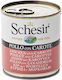 Schesir Nassfutter Hunde in Dose mit Huhn 16x285gr