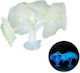Phosphorescent Silicone Coral Aquarium Decoration Bowls Blc08 Corallilum Green