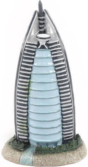 Aquarium Toys Aquatlantis Decoration Burj Al Arab 10.5x9.5x18.5 Cm