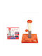 Nunbell Pet Scratching Post Poles Orange 27x27x30cm