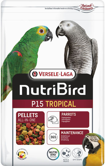 Versele Laga P15 Nutribird Tropical Pellet Parrots 1 Kilo