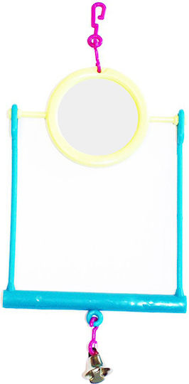 Spiegel Für Papageien Spiegel Swing Vogelspielzeug 19,5 Cm Happypet