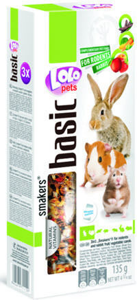 Lolo Pets Smakers Τρωκτικών Mix1 3in1 Lolo Pets 1029066