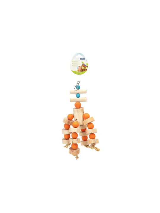 Παιχνιδι Τρωκτικων-πουλιων Nobleza N58822 Hamster-birds Toy 30x12cm