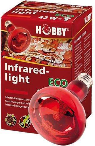 Лампи За Влечуги Инфрачервена Червена Hobby Terrano Infraredlight Eco 70w