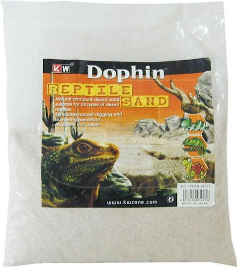 Φυσική Άμμος Ενυδρεία Ερπετών "reptile Desert Sand" Dophin 1kg