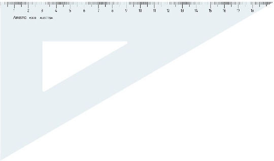 Τριγωνα Aristo 6020 20cm 60ο Διαφανο Χ.πατ Αριθμ.*