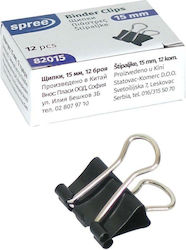 Metallische Clips Piastras 15mm Spree 12 Stück 82015 Spree