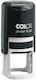 Colop Round Self-Inking Text Stamp