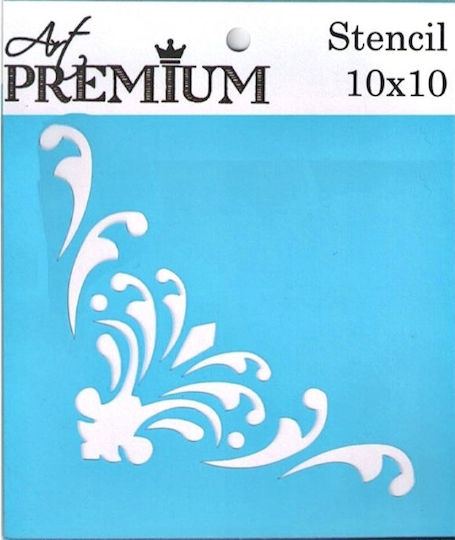 Στένσιλ Art Premium 2900611 – 10x10cm – Διακοσμητική Γωνία