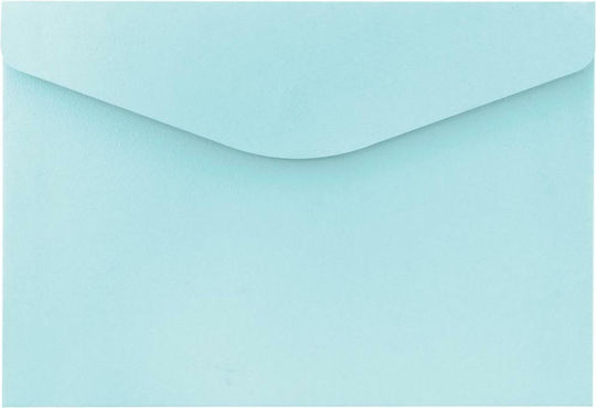 File Folder Velcro Spree 23x34 Cm Light Blue Pastel Sp-75757 Spree