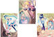 Vocaloid Set De 3 Dosare De Fișiere Transparente Cu Personaje
