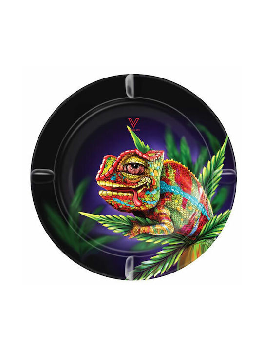 V-syndicate Μεταλλικό Τασάκι Σχέδιο Chameleon