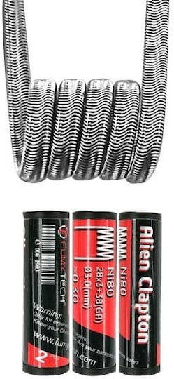 Fumytech Handmade Alien Clapton Twisted Messes 0,30Ω