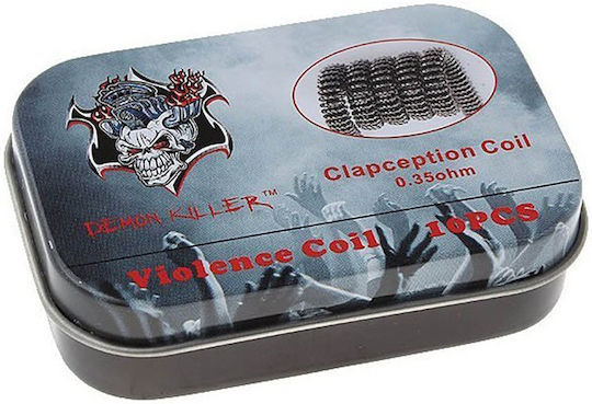 Demon Killer Clapception Coil 0.35ohm 10 Pcs