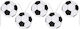 Party Garland Football Ball Santex 20cmx6m 15 Pieces 474859001