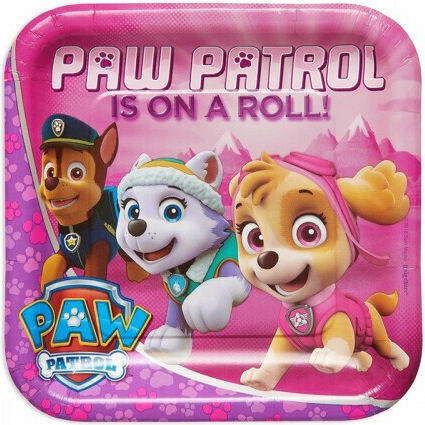 Paw Patrol Party Plate for Party 8 Pieces