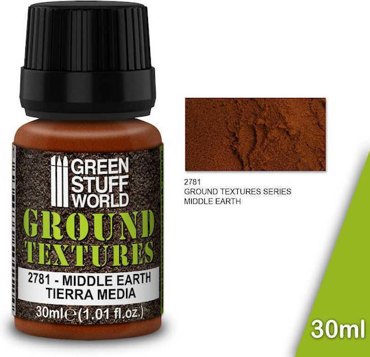 Green Stuff World Acrylic Model Making Paint in Brown color 30ml 42573