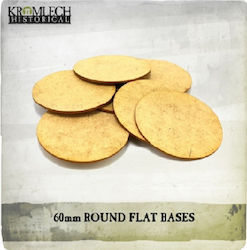 60mm Round Flat Bases 1,5mm