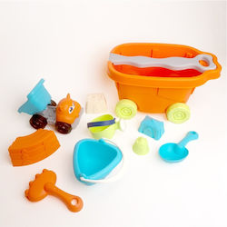 Beach Toys Set Beach Cart Bucket & Truck 10 Pieces
