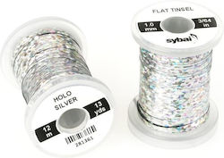 Holographic Tape Silver 1mm Sybai