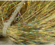 Synthetic Fibers Saltwater Angel Hair Holographic Gold Sybai